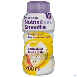 Nutrinidrink Smoothie Fruit D'été Bouteille 200ml