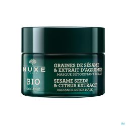 Nuxe bio masque detoxifiant eclat    pot 50ml