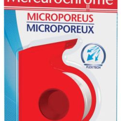 Mercurochrome Sparadrap Microporeux 5mx2,5cm