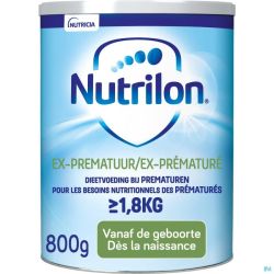 Nutrilon Ex-premature Pdr 800g