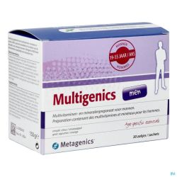 Multigenics Men Pdr Sach 30 7286 Metagenics