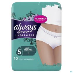 Always Discreet Incontinence Pants l Taille Bas 10