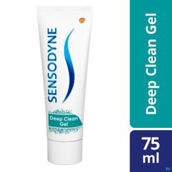 Sensodyne deep clean gel dentifrice    75ml