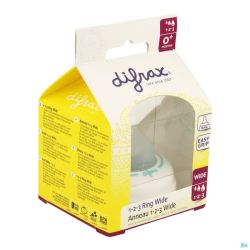 Difrax bague de serrage 1-2-3 natural wide    714