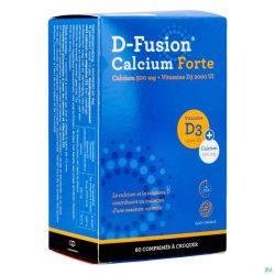 D-fusion Calcium Forte 500/2000 Comp Croq 60