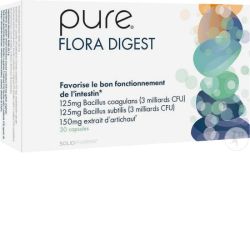 Pure Flora Digest Caps 30 Remplace 3878-998