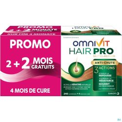 Omnivit hair pro nutri repair comp 120+120 promo