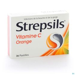 Strepsils Vitamine C Orange Past 36