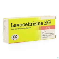 Levocetirizine EG 5 Mg Comp Pell  10