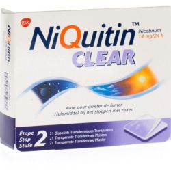 Niquitin Clear Patches 21 X 14mg