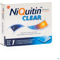 Niquitin Clear Patches 21 X 21mg