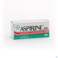 Aspirine 100 mg comp  30