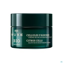 Nuxe bio creme riche hydratant eclat    pot 50ml