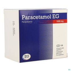 Paracetamol eg 1000mg comp pell 120