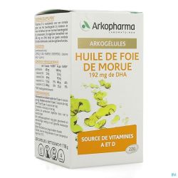 Arkogelules Huile Foie Morue Caps 220 Arkopharma