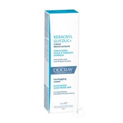 Ducray Keracnyl Glycolic+ Creme Desincrustant 30ml