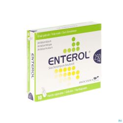 Enterol 250 mg caps harde dur s/blister 10x250mg