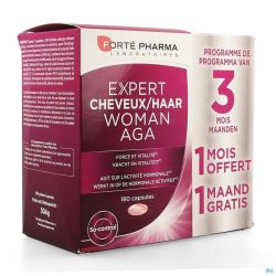 Expert Cheveux Femme Aga Caps 180 2+1 Gratuit