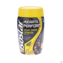 Isostar Citron Poudre 400g Nf
