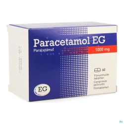 Paracetamol EG 1000 Mg Comp Pell  60