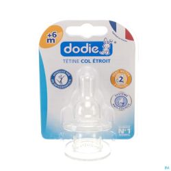 Dodie tetine col etroit 2age 3vit. sil.    2