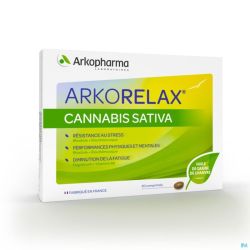 Arkorelax Stress Control Cannabis Sativa Comp 30