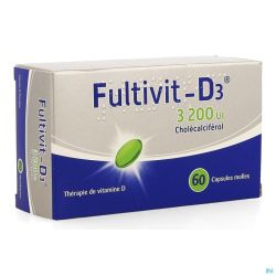 Fultivit-D3  3200Iu Caps Molle 60
