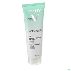 Vichy Normaderm Nettoyant 3en1 Gel 125ml