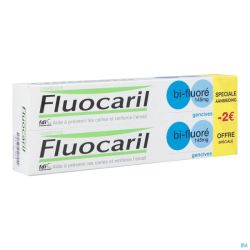 Fluocaril Bi-fluore 145 Gencive 2x75ml Nf Promo-2€