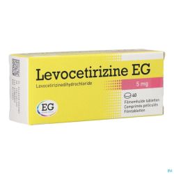 Levocetirizine EG 5 Mg Comp Pell 40