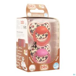 Bibi happiness sucette dental tiger    0- 6m duo