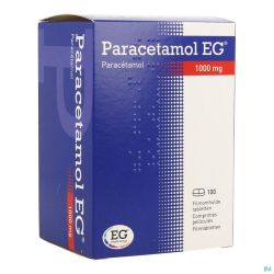 Paracetamol EG 1000Mg Comp Pell 100X1000Mg Pot