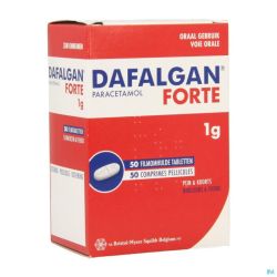 Dafalgan forte sec 1g tabl 50