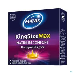 Manix King Size Max Preservatifs 3