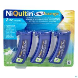Niquitin 2,0mg Minilozenge Comp A Sucer 60