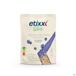 Etixx Live Vegan Protein Porr. Blueberry Pdr 550g