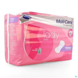 Molicare premium lady pad 4,5 drops 43x16,2cm   14