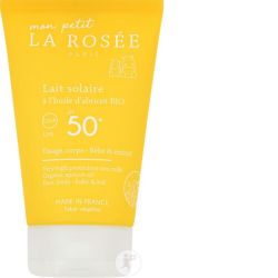La Rosee Bb Lait Solaire Spf50+ Abricot Bio 125ml