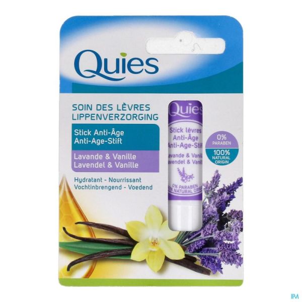 Quies stick levres a/age lavande&vanille    4,5g