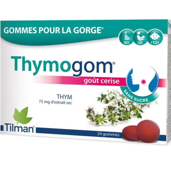 Thymogom Gommes Extrait Thym 24