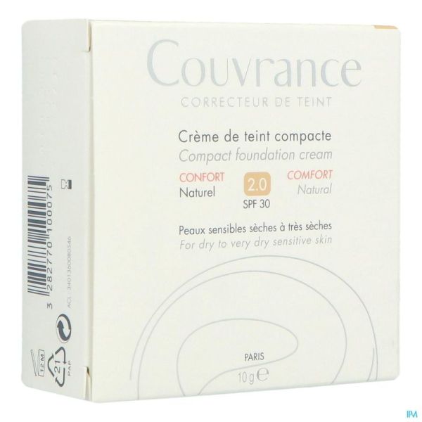 Avene Couvrance Cr Teint Comp. 02 Naturel Conf.10g