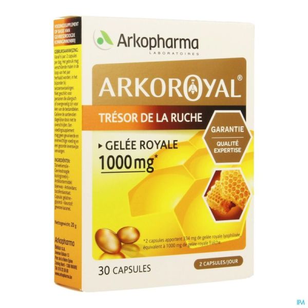 Arkoroyal gelee royale blister caps 2 x 15