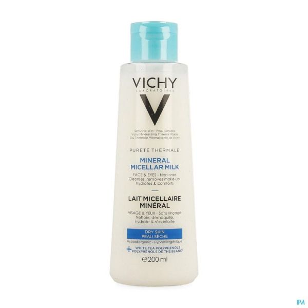 Vichy Pt Lait Micellaire Peau Seche 200ml