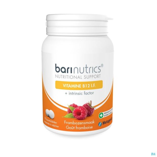 Barinutrics Vitamine B12 If Framboise Comp Croq 90
