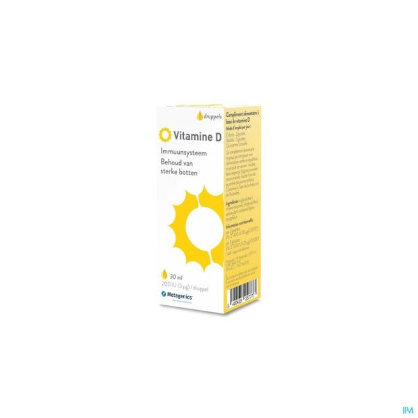 Vitamine D3 Liquid 30ml 25777