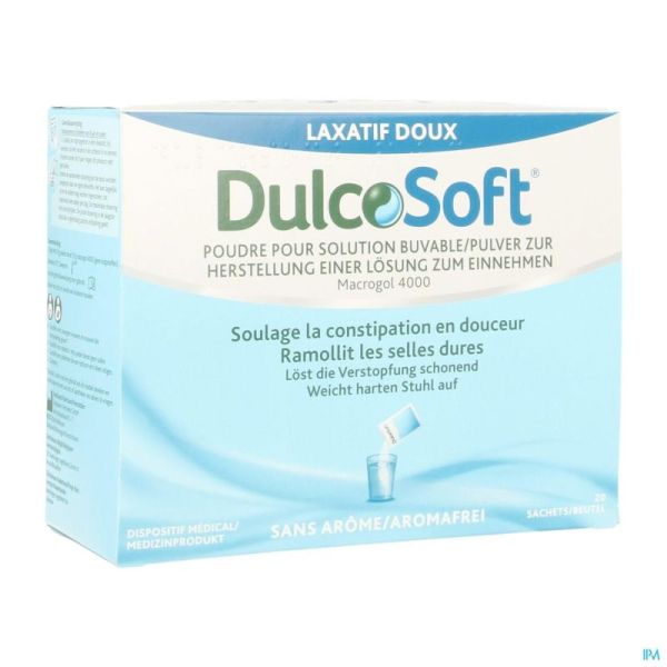 Dulcosoft pdr    sachet 20x10g