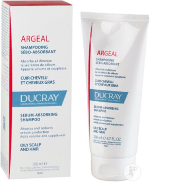 Ducray Argeal Sh Traitant Sebo Absorbant 200ml