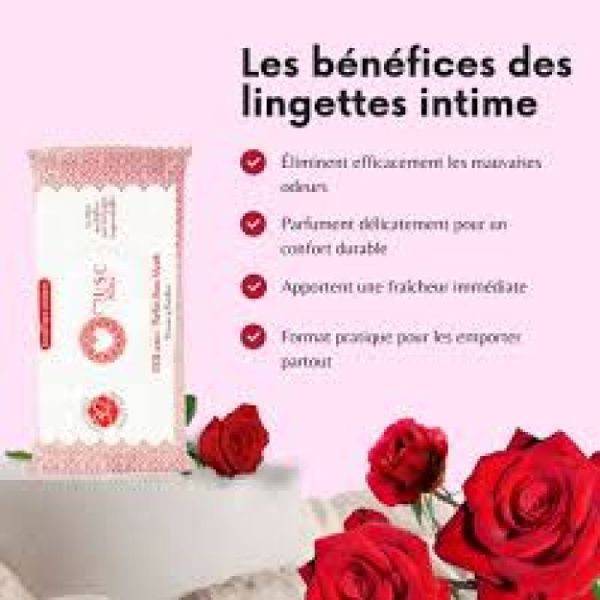 Musc Intime Lingettes Intime Rose Mystik 30p
