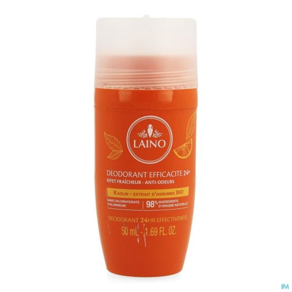 Laino deodorant effic.24h agrumes bio roll on 50ml