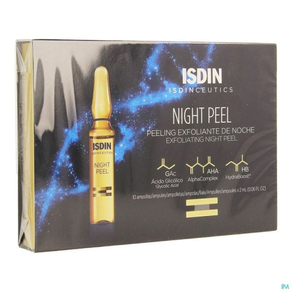 Isdinceutics Night Peel Amp 10x2ml
